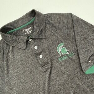 Chiliwear‎ Michigan State Spartans Polo Shirt Men's 1XLT Golf Sport